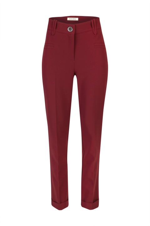 Pantalones clásicos de corte ajustado Pantalones clásicos de corte ajustado